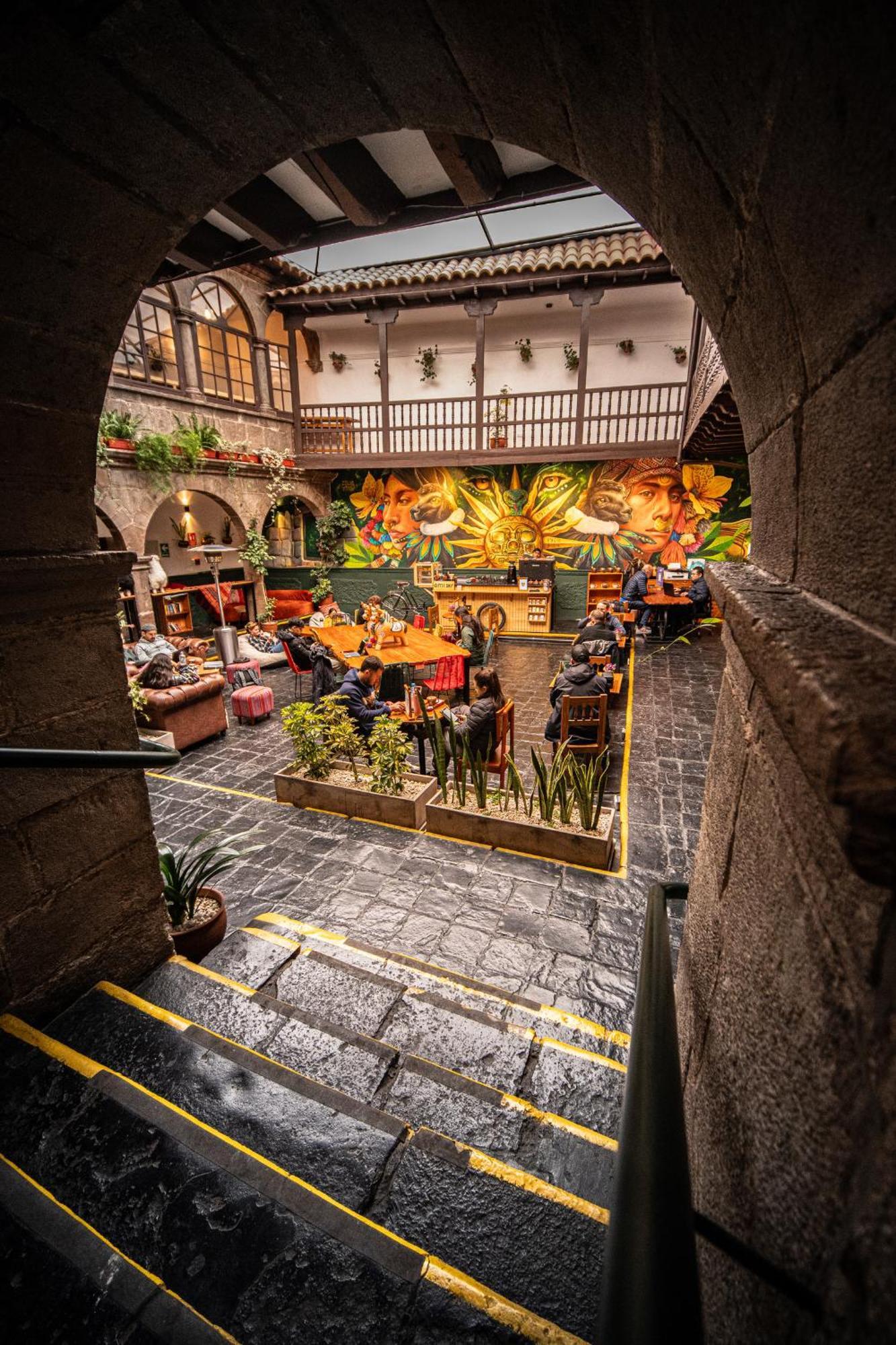 Black Llama Hostel Cusco Exterior foto